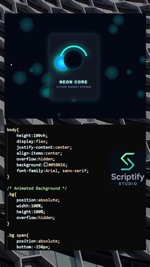 💻 Crazy Frontend Animation Using Pure JavaScript #uidesignlearning #htmlcssjavascript #roblox