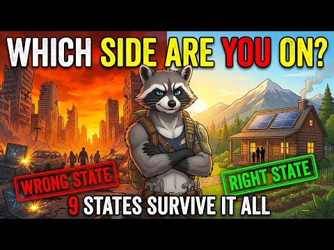 The 9 States That Survive EVERY Disaster — Nukes, EMP, Collapse, All of It