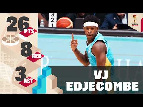 🇧🇸 VJ Edjecombe dunking everything against Jamaica | Full Highlights | #FIBAWC Americas Qualifiers