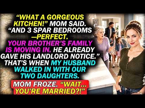 My Mom Didn't Know I Had a Husband & 2 Daughters — She Gave My Brother 3 Bedrooms in My New House...