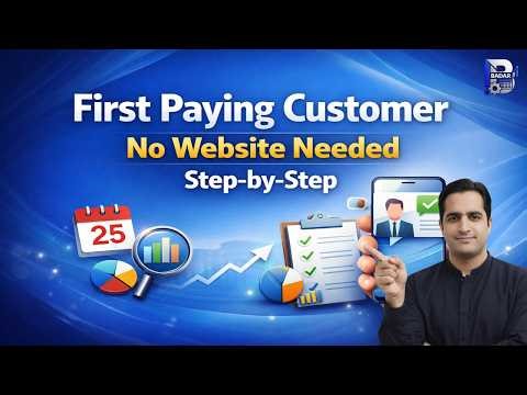 How to Get Your First Client Without a Website – Simple Method