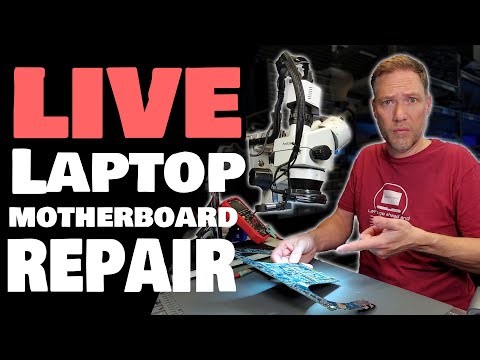 [Live Repair] Fixing a Laptop Motherboard LIVE- Is That Even Possible?