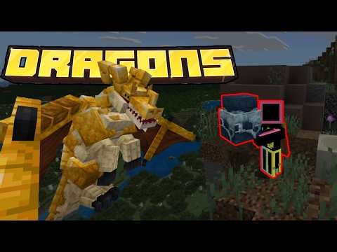 Java Player Tries Bedrock's NEWEST Dragon Add-On