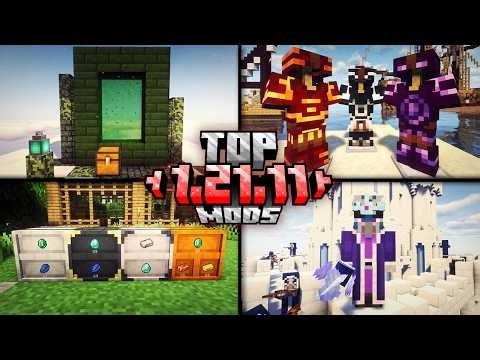 Top 10 Minecraft 1.21.11 Mods! (Forge/Fabric/NeoForge)