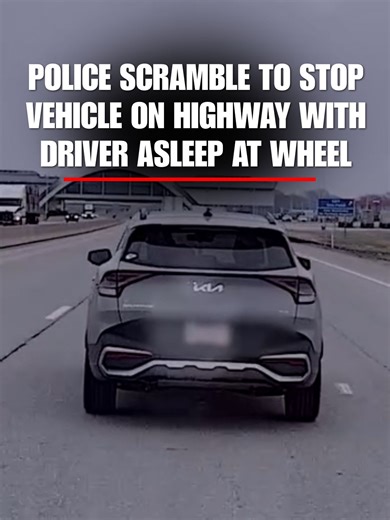 WATCH: An Oklahoma Highway Patrol officer performs a maneuver to stop a vehicle driving 40 miles per hour with the driver asleep at the wheel. Police said the driver had worked nearly 20 hours within a 24-hour period and had fallen asleep on the drive home while the vehicle’s lane assist was activated. The driver wasn’t hurt and was issued a citation for inattention.