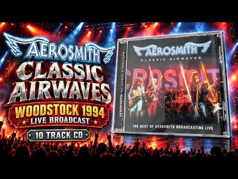 Aerosmith Classic Airwaves Live CD | Woodstock 1994 Broadcast Rock Album