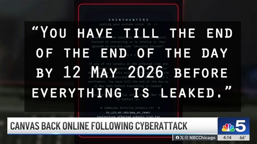 Canvas back online following cyberattack