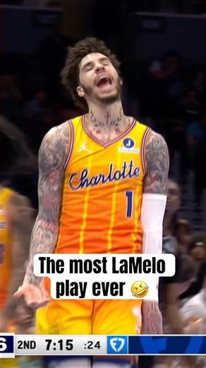 LaMelo really built different 😭