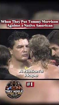 When They Put Tommy Morrison Against a Native American