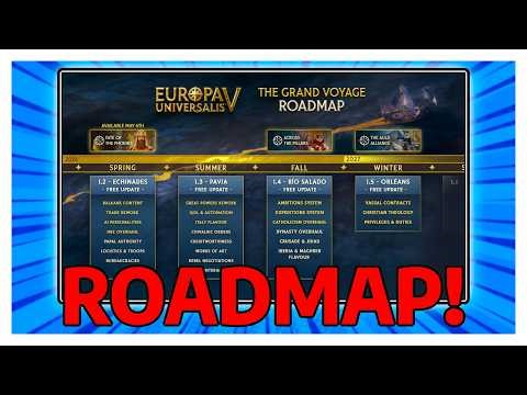 The New EU5 ROADMAP - This is GREAT!