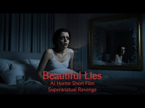 "Beautiful Lies | AI Horror Short Film | Supernatural Revenge"