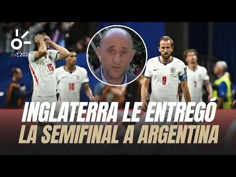 Inglaterra cedió la pelota y LE ENTREGÓ la semifinal a Argentina