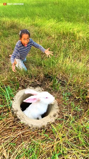Survival Skills: SMART idea and USEFUL Beautiful Rabbit 😱🐰 #bushcraft​#camping​#outdoors​#survival​