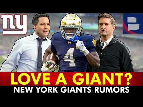 MAJOR Jeremiyah Love Giants Rumors ft. Adam Schefter & Todd McShay