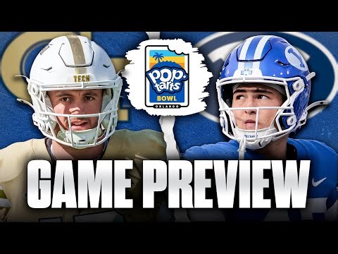 2025 Pop-Tarts Bowl Preview: No. 22 Georgia Tech vs No. 12 BYU | Predictions & Best Bets ✅