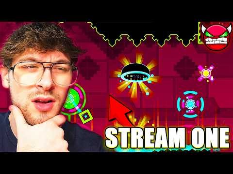 BEATING DEADLOCKED LIVE - DAY 1 (Geometry Dash)