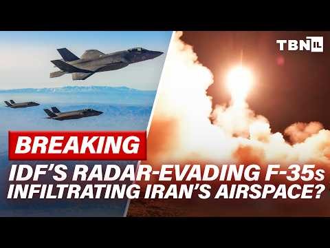BREAKING: Tehran EXPOSED as Reports of IDF F-35 STEALTH JETS Over Iran Emerge? | TBN Israel