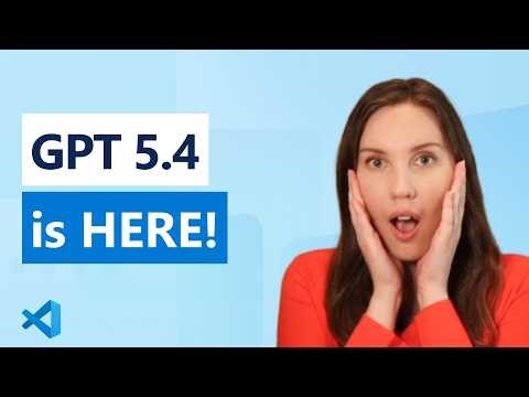 GPT-5.4 just landed in VS Code!