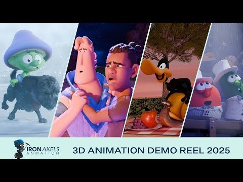 Iron Axel Animation 3D Animation Demo Reel 2025