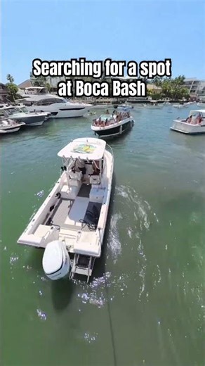 Finding a spot at Boca Bash was stressful but kinda fun 😅
