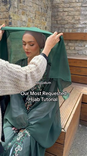 Our Most Requested Hijab Tutorial | Stylish business outfits, Hair scarf styles, Head scarf styles