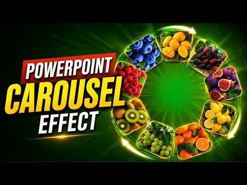 PowerPoint Animation Tutorial: Create Rotating Image Carousel (Step-by-Step)