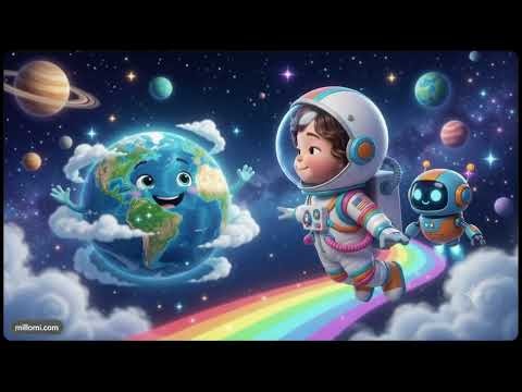 🚀 Planet Hop Adventure! 🌍🪐 | Learn 5 Planets for Kids | Solar System Song #shorts