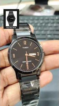 Timex Classics Analog Watch for Men with Round Dial & Water Resistant Man's Wrist Watches | 2995/-