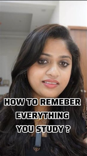 HOW TO REMEMBER EVERYTHING YOU STUDY ? #studytips #productivity #studyhacks