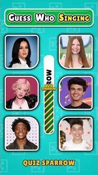 Guess Who's Singing? 🎤🎵|Katy Perry, Salish Matter, Brent Rivera & More! 🔥🤯 #Shorts #MusicQuiz #Viral