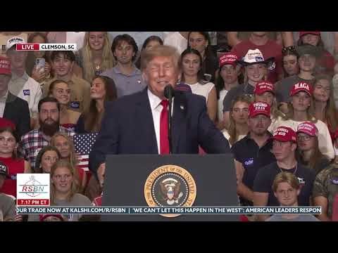 FULL SPEECH: President Trump Addresses Massive Crowd at Midterm Rally in Clemson, SC - 10/21/2026