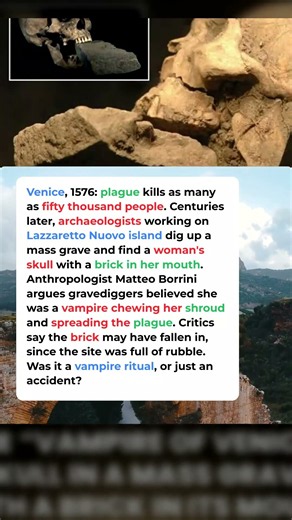 They Buried a 'Vampire' With a Brick in Her Mouth