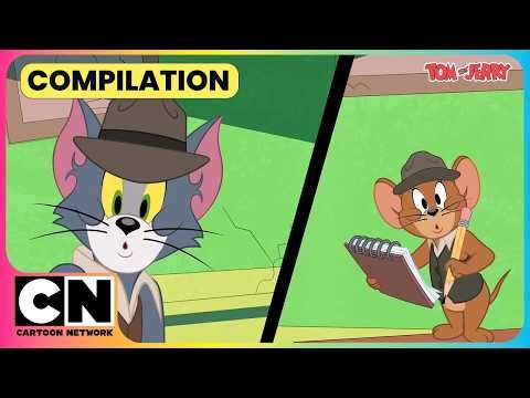 Tom & Jerry's Biggest Case!🕵️| Tom and Jerry😺| Cat & Mouse | Classic Cartoon😁| @cnindia ​