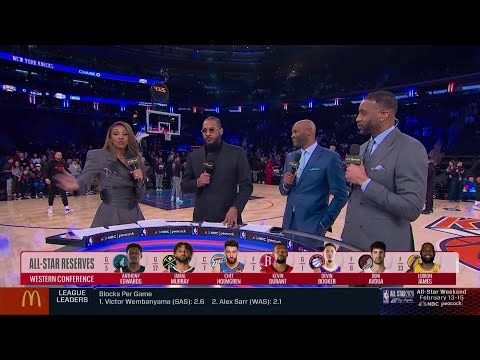 FULL 2026 NBA All-Star Reserves Announcements ⭐️