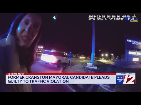 Former Cranston mayoral candidate pleads guilty to traffic violation