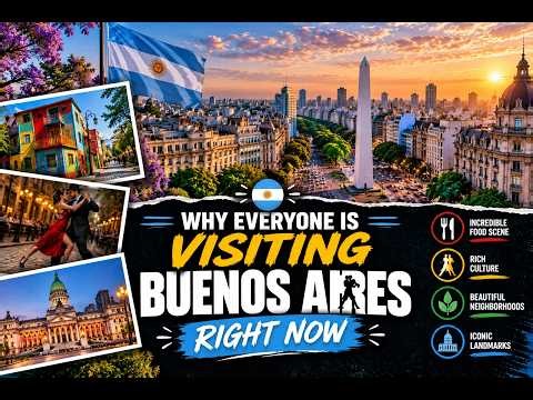Why Everyone Is Visiting Buenos Aires Right Now