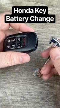 2025 - 2027 HONDA ODYSSEY Key Fob Battery Replacement - How To Change Replace Batteries #DIY #honda