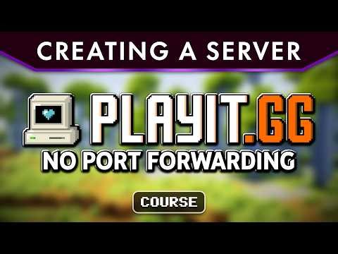 Host a Local Minecraft Server WITHOUT Port Forwarding With Playit.gg