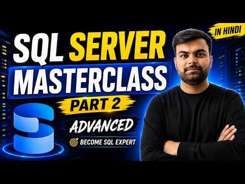SQL Full Course: Master Joins, Functions, Stored Procedures & Backend (Node/Java/.NET)
