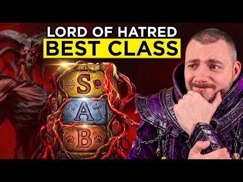 Diablo 4 Lord of Hatred Best Classes Tier List!