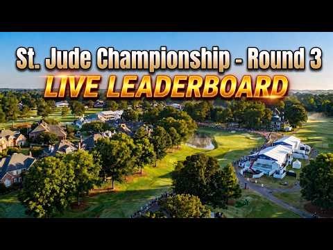 PGA Tour LIVE | St. Jude Championship 2026 | Leaderboard Stream | Round 3