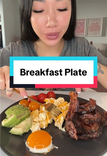 Delicious Breakfast Mukbang with Crispy Bacon
