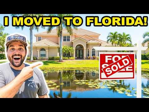 I MOVED TO FLORIDA!!! Full Property Tour - (Backyard Pond, Farm, Canals, Pool, and MORE)