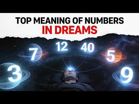 The Top Meaning Of Numbers In Your Dreams According To The Bible This Will Change How You Sleep