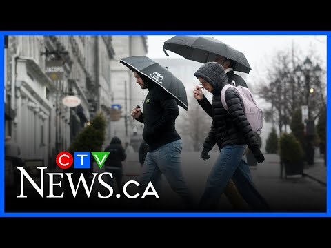 Freezing rain warnings from Ontario to Atlantic Canada