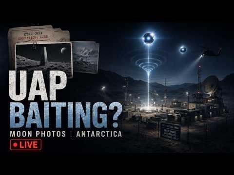 Did the US Government Lure UFOs? | Amnesty, Antarctica Bases & Structures on the Moon