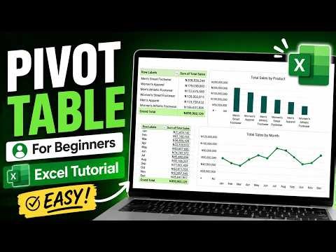 Excel Pivot Table Tutorial for Beginners