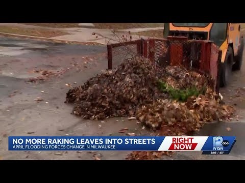 Milwaukee makes major leaf collection overhaul after major flooding
