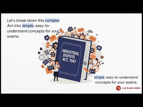 Unit 3 | Industrial Dispute Act 1947 (Strikes, Lay-off, Retrenchment)