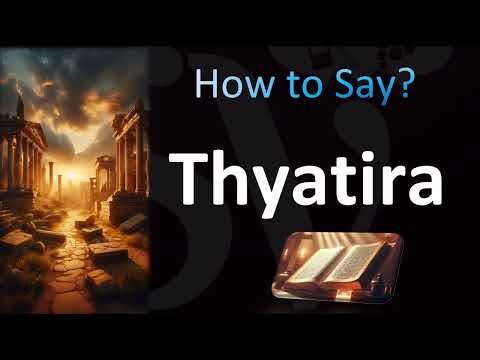 How to Pronounce ''Thyatira'' Correctly! (BIBLE)